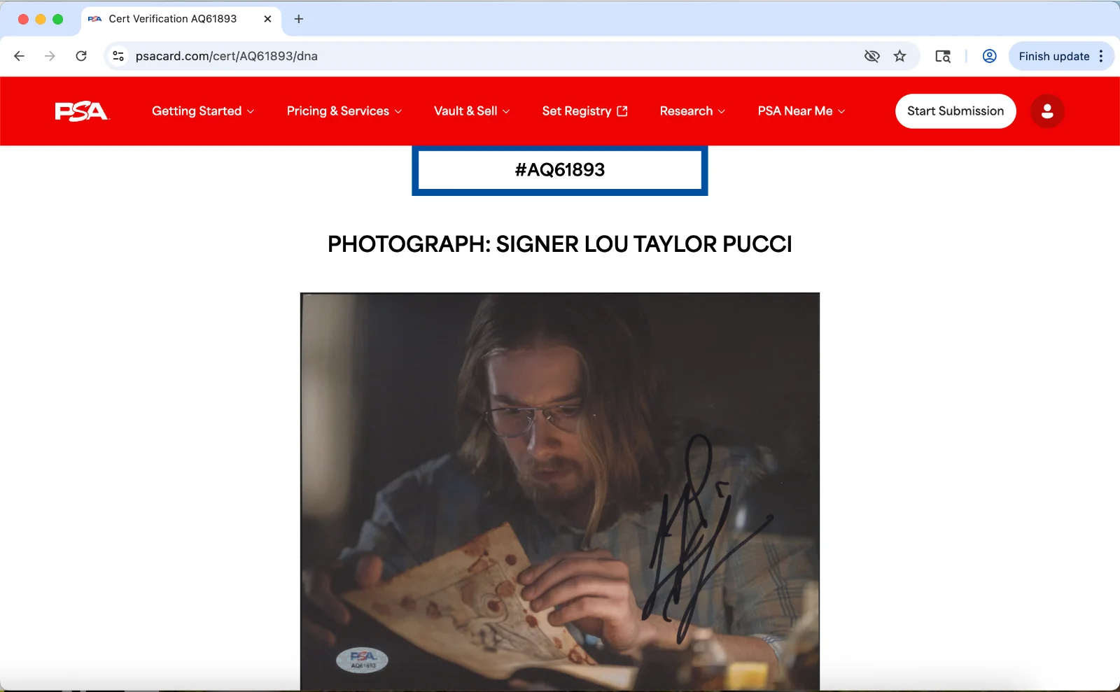 Lou Taylor Pucci — Lou Taylor Pucci signed 8x10 photo autograph PSA DNA Evil Dead, изображение 3