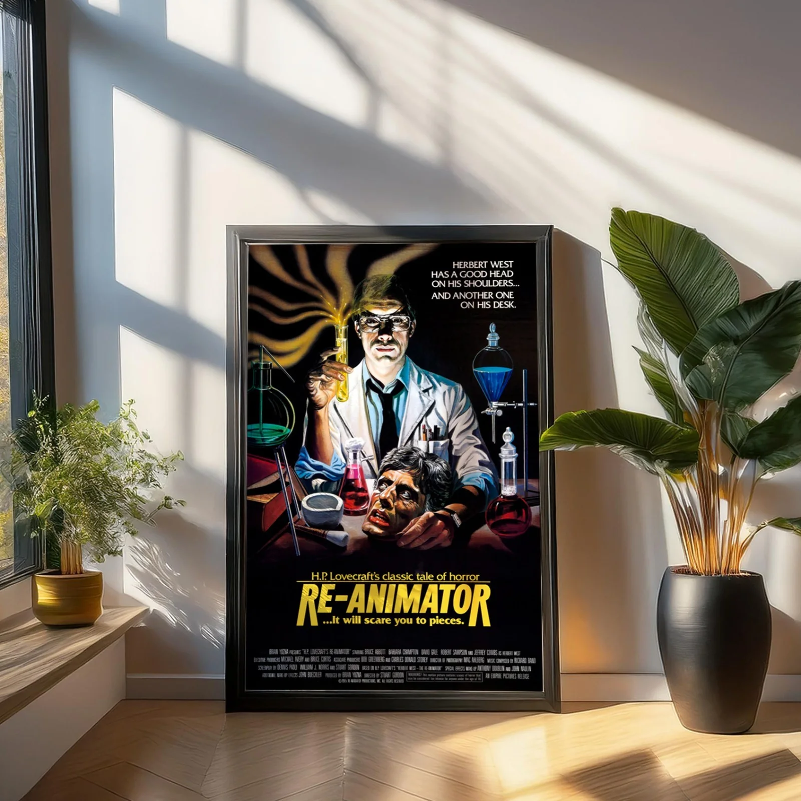 Re-Animator - 1985 Horror Sci-Fi Film 27.2" x 41" US One Sheet Poster, image 3