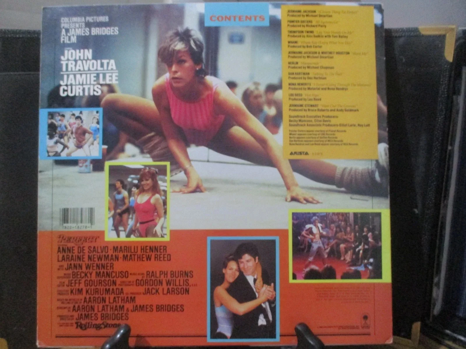 JOHN TRAVOLTA AUTHENTIC SIGNED/AUTOGRAPHED PERFECT SOUNDTRACK VINYL RECORD ALBUM, изображение 4