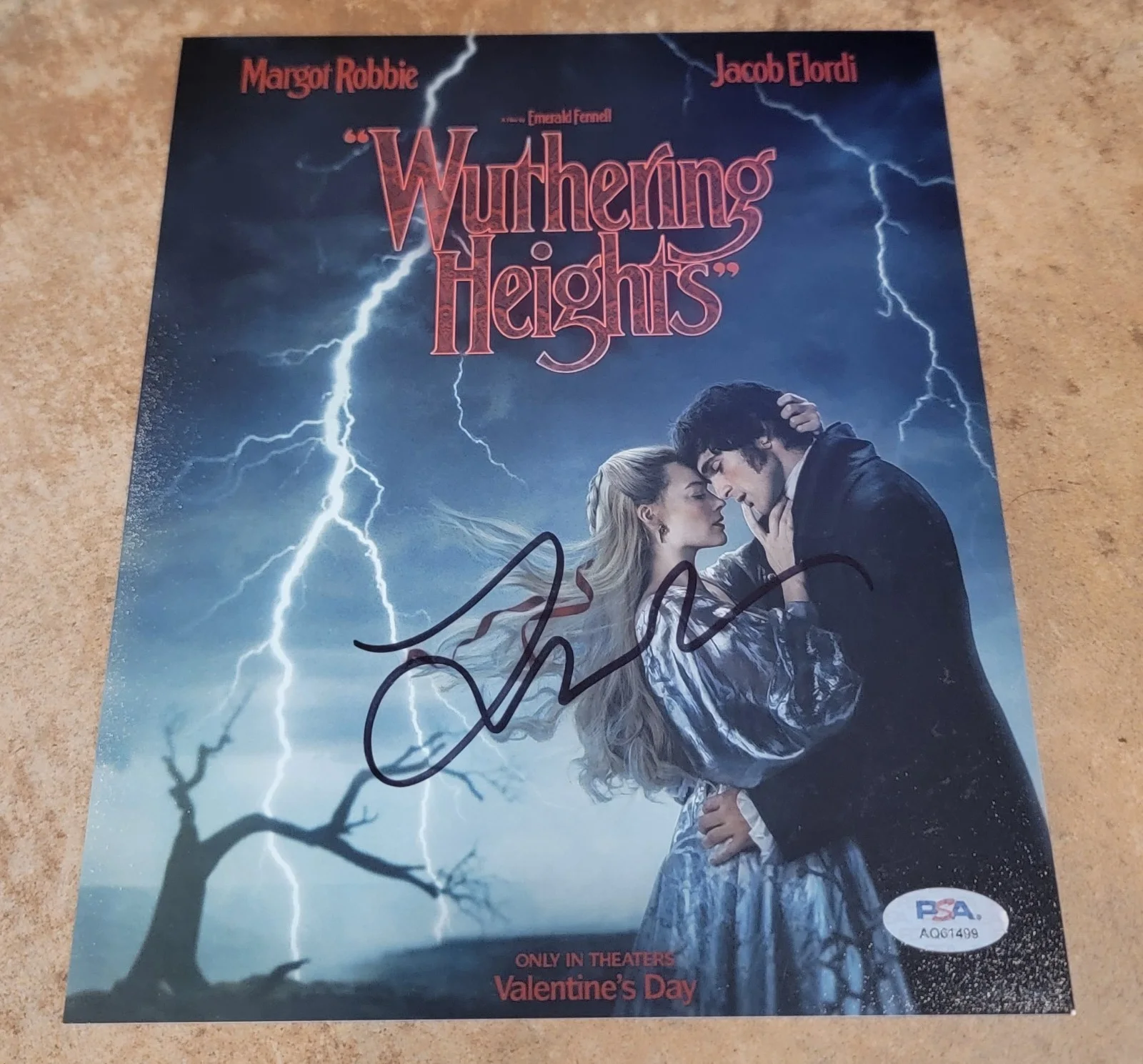 Emerald Fennell — Emerald Fennell signed 8x10 photo autograph PSA DNA director Wuthering Heights B