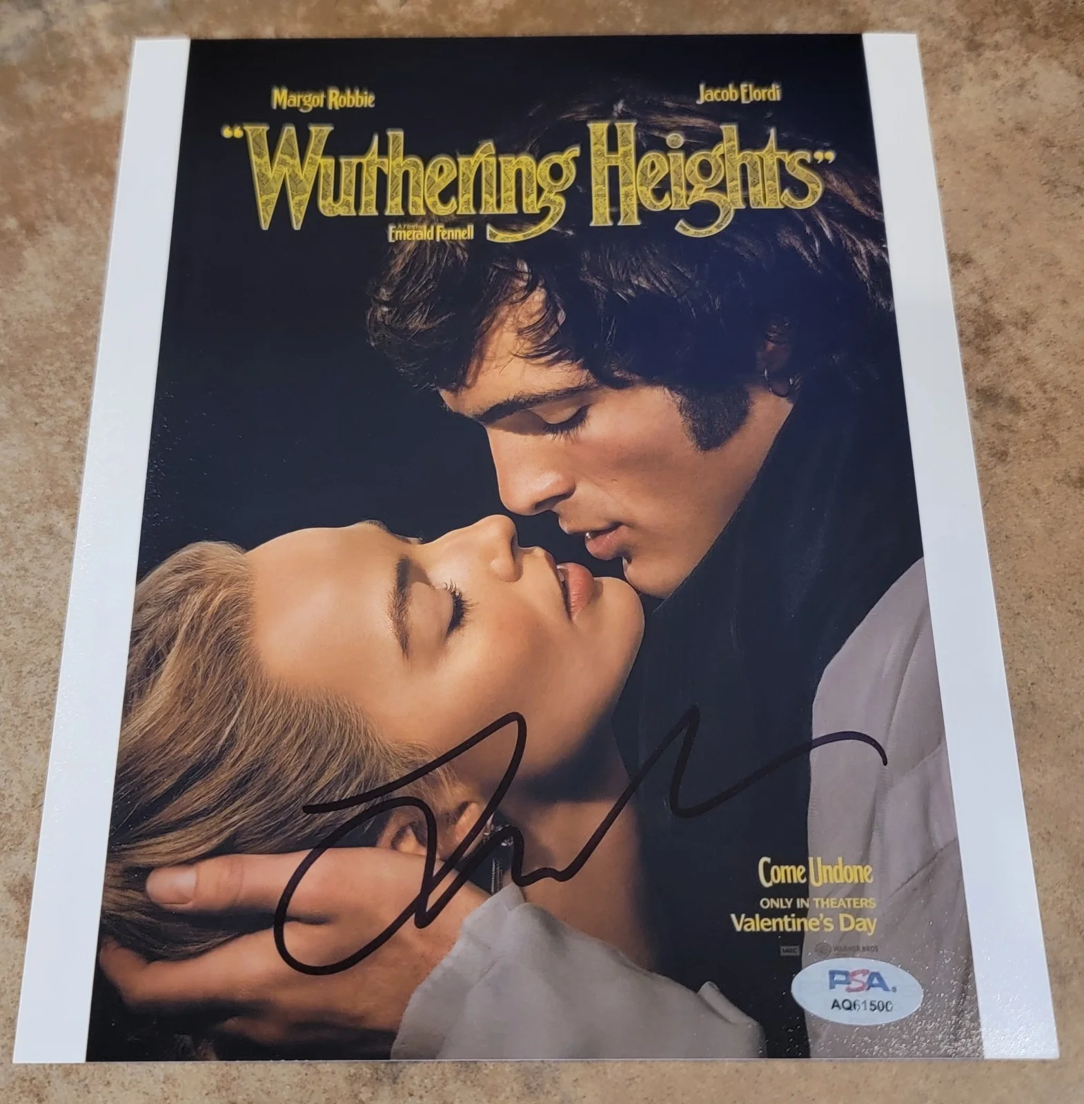 Emerald Fennell — Emerald Fennell signed 8x10 photo autograph PSA DNA director Wuthering Heights