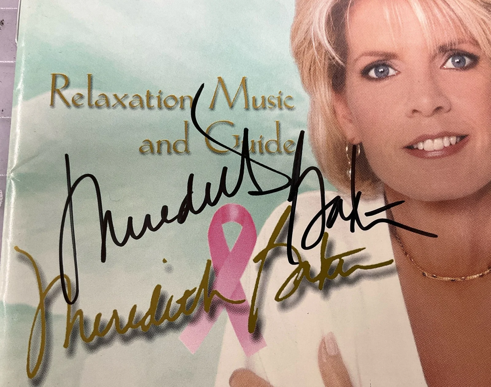 Autographed Meredith Baxter Reflections CD, image 4