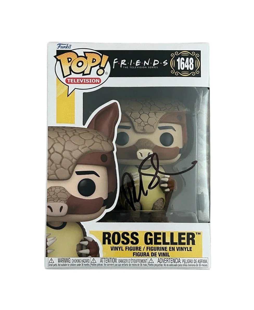 David Schwimmer ‘Friends’ Signed Funko Pop ‘Ross Geller’ Beckett COA Certified, image 2