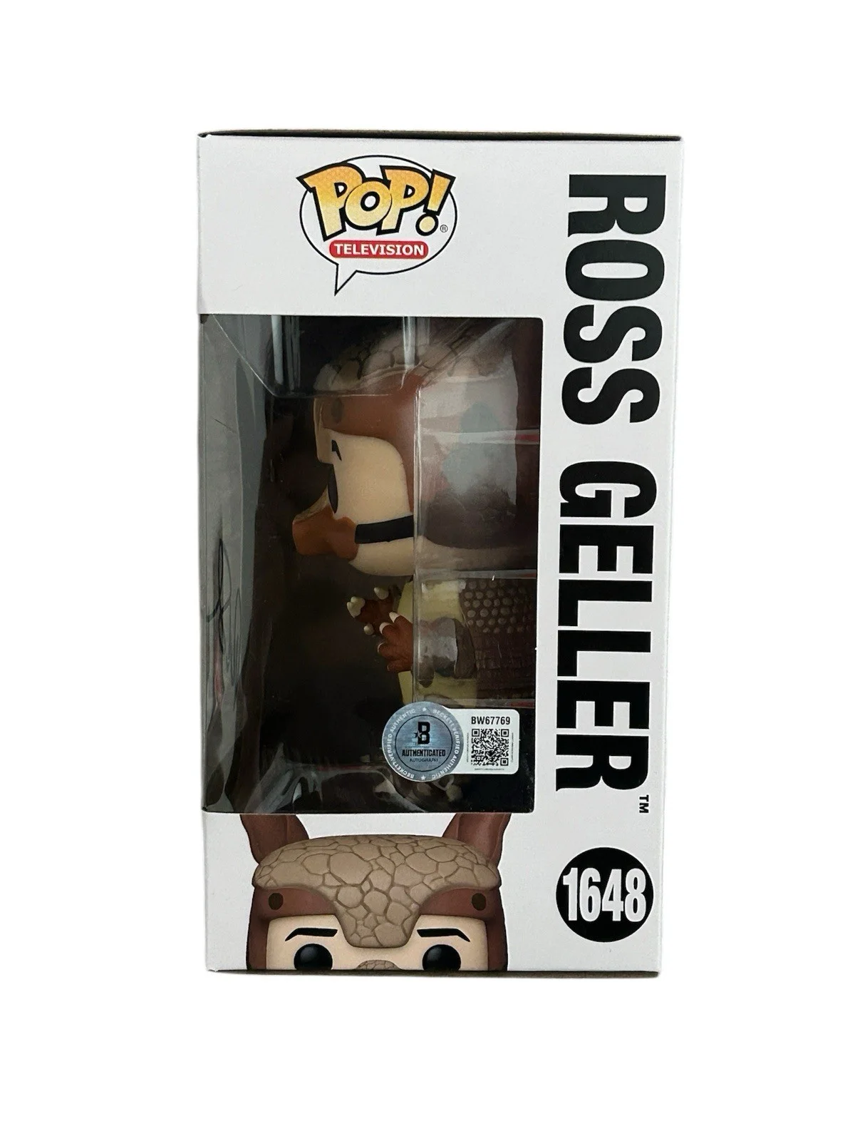 David Schwimmer ‘Friends’ Signed Funko Pop ‘Ross Geller’ Beckett COA Certified, image 3