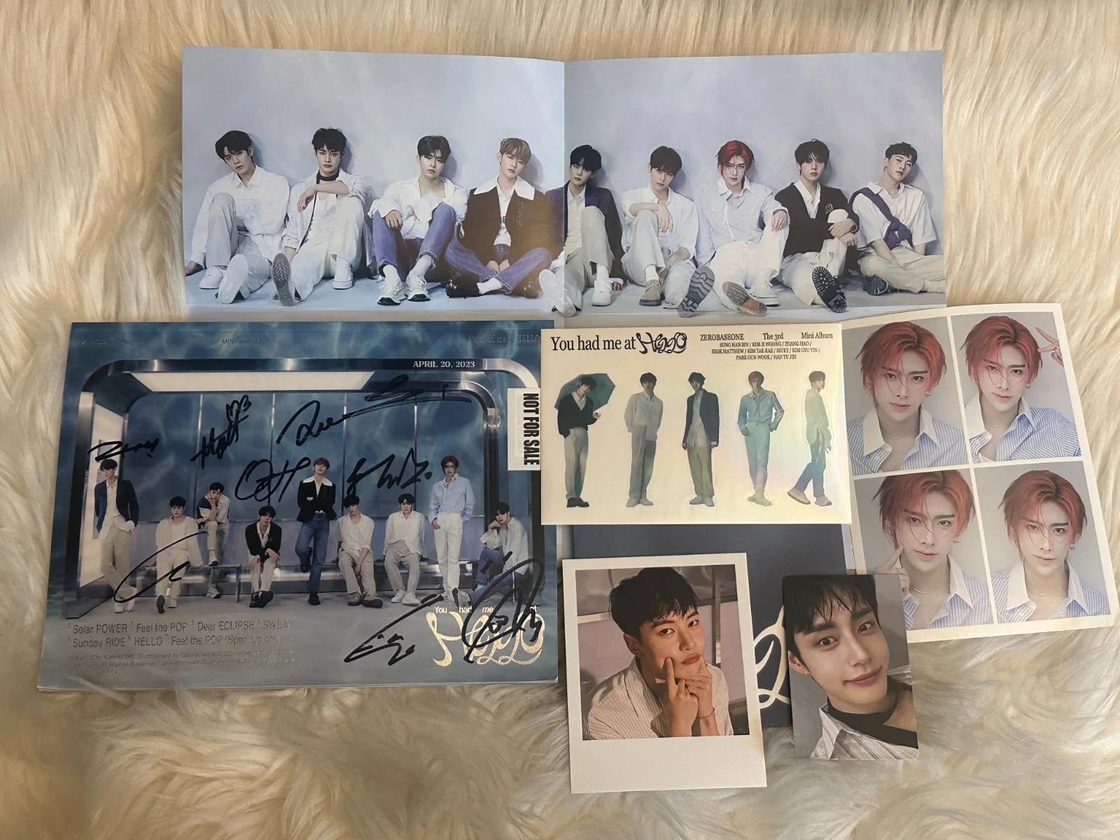ZB1 [ZEROBASE ONE] - ALL MEMBER Autograph(Signed) PROMO ALBUM KPOP, image 4