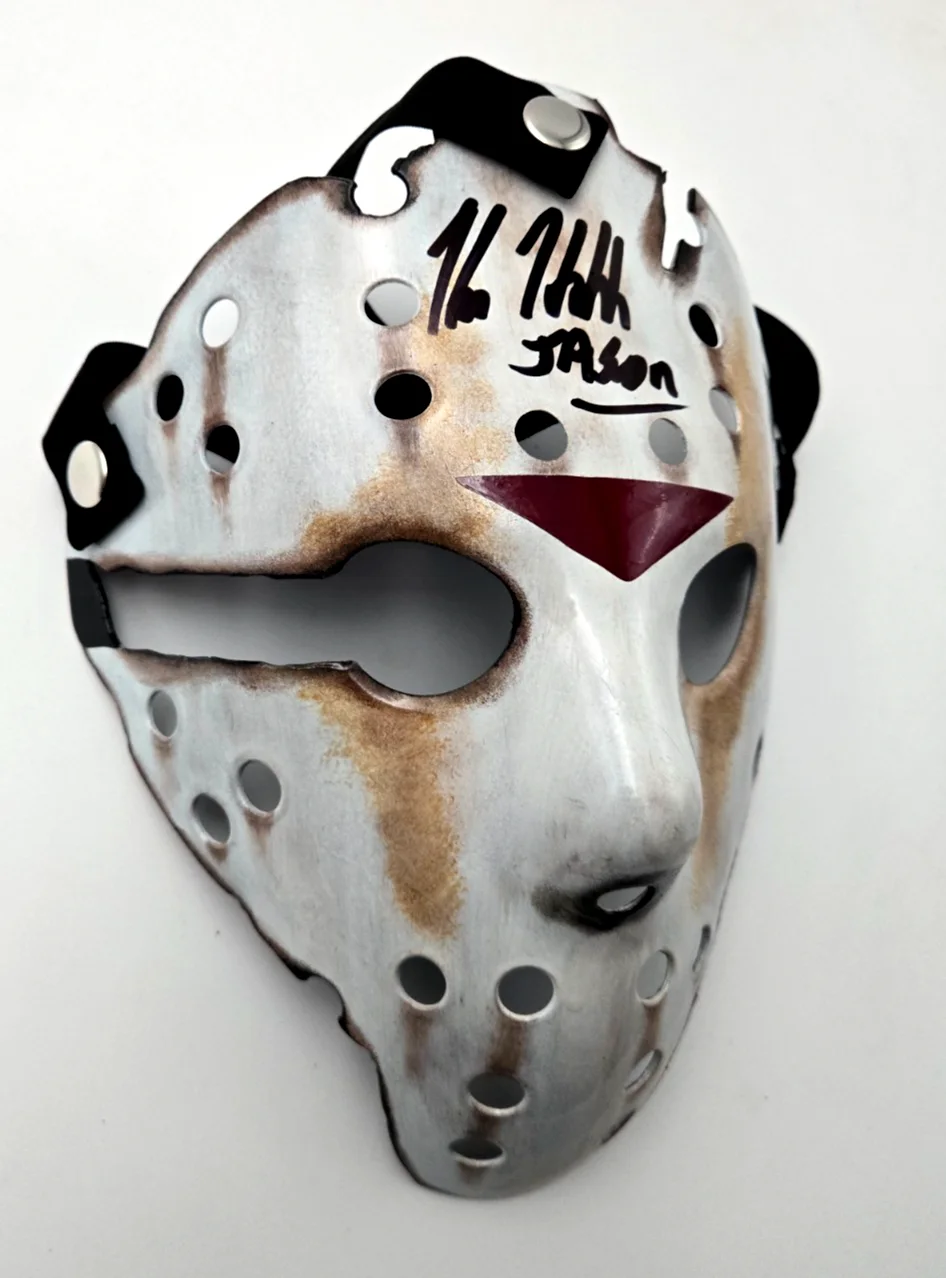 Kane Hodder — Kane Hodder Signed Jason Mask Autograph Friday the 13th Part 9 Beckett COA 997, изображение 2