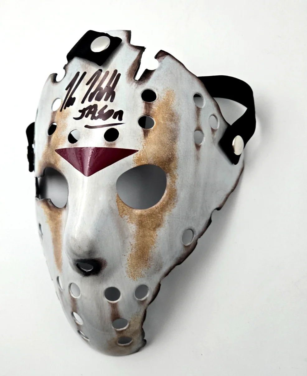 Kane Hodder — Kane Hodder Signed Jason Mask Autograph Friday the 13th Part 9 Beckett COA 997, изображение 3