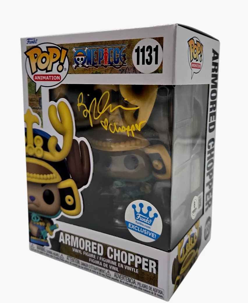 Brina Palencia — Brina Palencia Signed Funko Tony Chopper One Piece Pop Autograph Beckett COA 29