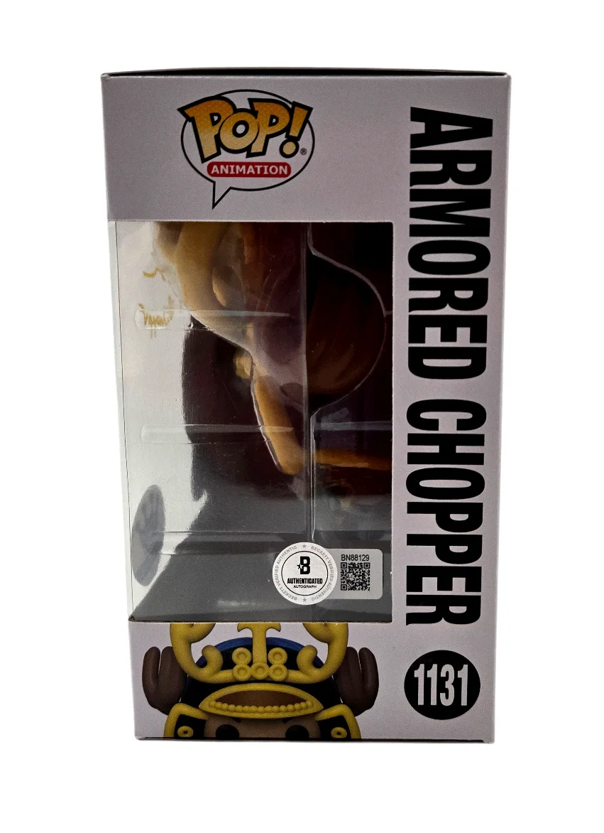 Brina Palencia — Brina Palencia Signed Funko Tony Chopper One Piece Pop Autograph Beckett COA 29, изображение 2