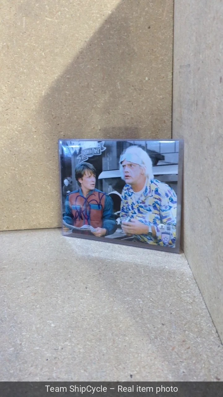 Michael J. Fox — MICHAEL J FOX Signed 8x10 Official Pix Photo Back to the Future 2 BAS BT G2U, изображение 5