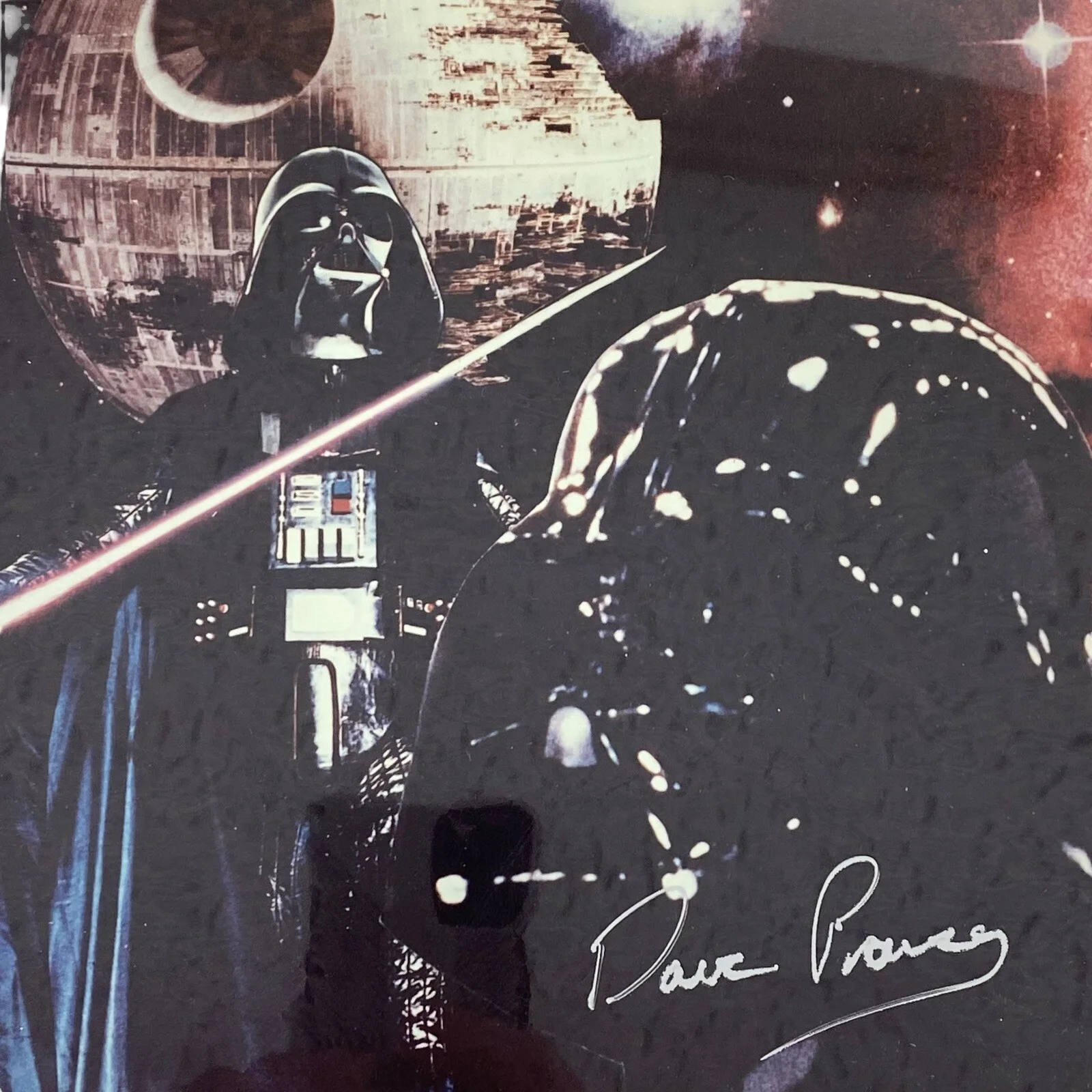 David Prowse — David Prowse Darth Vader Autographed Picture Sealed In Plastic Signed, image 3