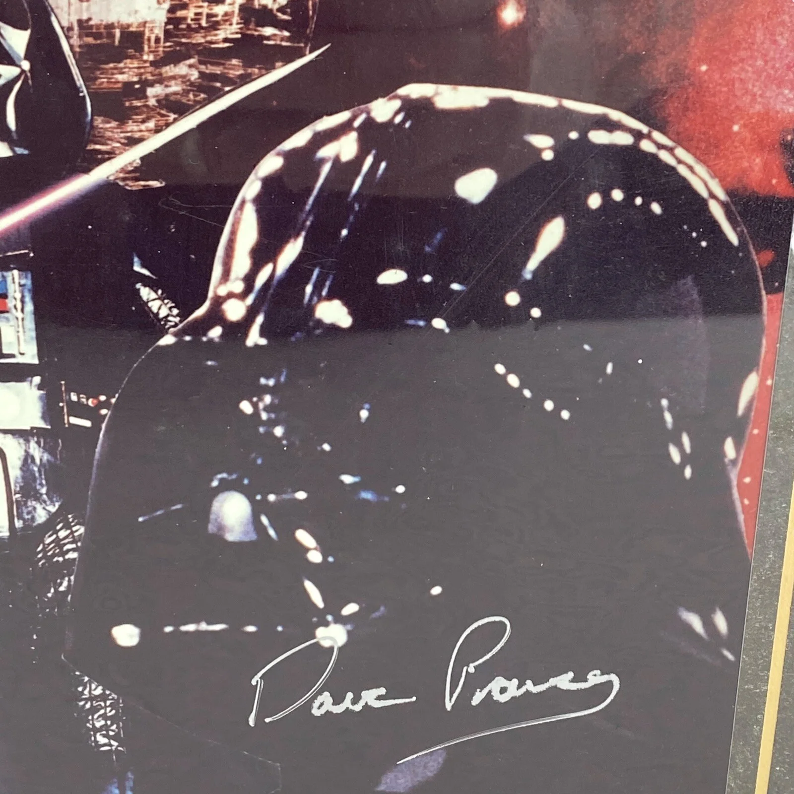 David Prowse — David Prowse Darth Vader Autographed Picture Sealed In Plastic Signed, image 4
