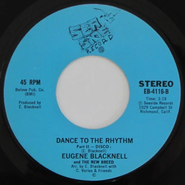 Eugene Blacknell & The New Breed - Dance To The Rhythm (Parts 1 & 2), image 2