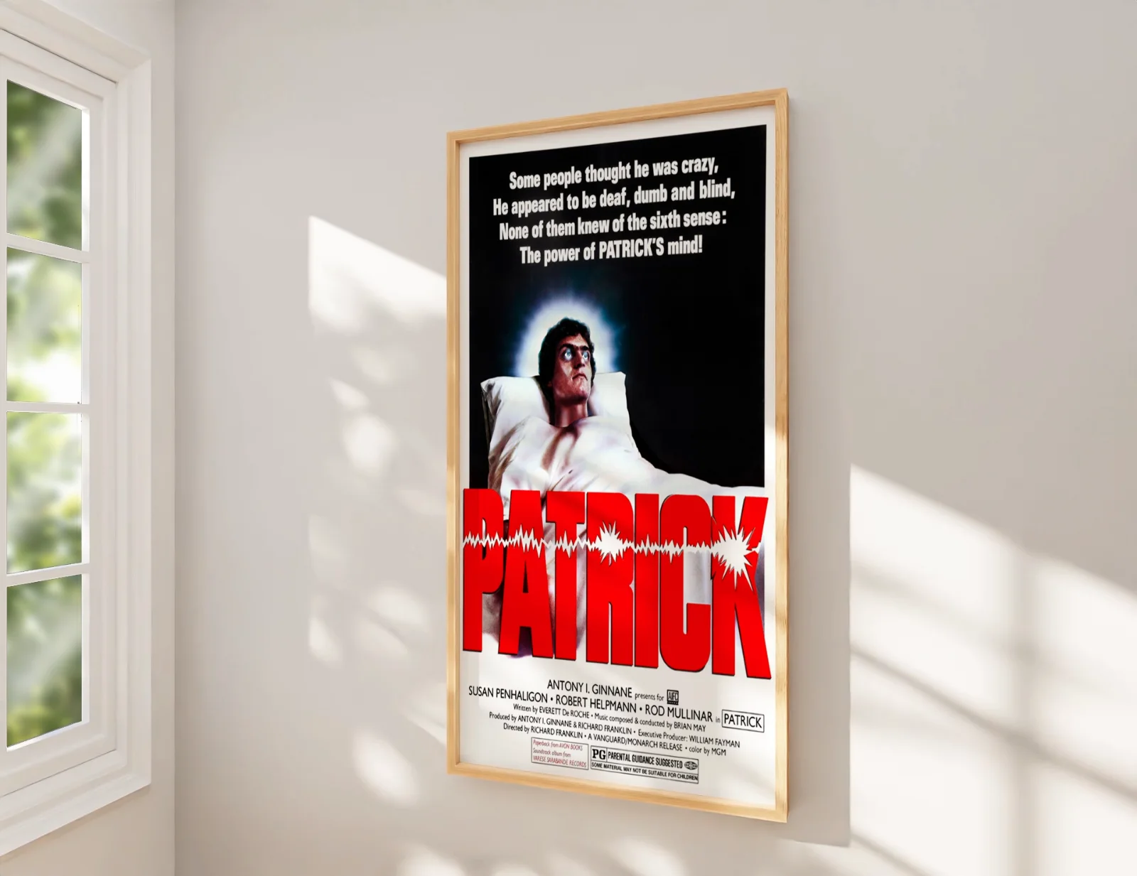 Patrick - 1978 Australian Sci-Fi Horror Exploitation 27.2" x 41" US One Sheet, image 2