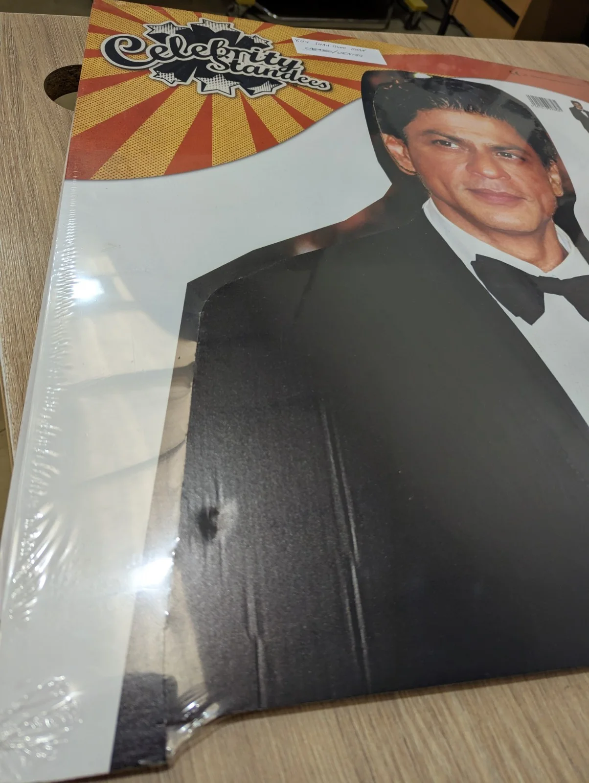 Shah Rukh Khan Celebrity Cardboard Cutout / Standee 184cm Tall *Damaged*, изображение 4