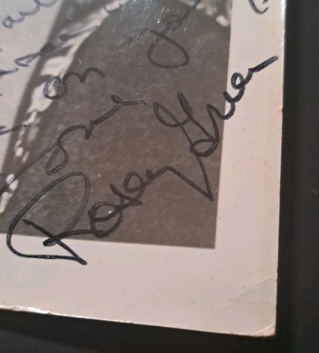 Rosie Grier — Rosey Grier Autographed 8x10 MGM Studio Photo 1972 Skyjacked Era Vintage, изображение 4