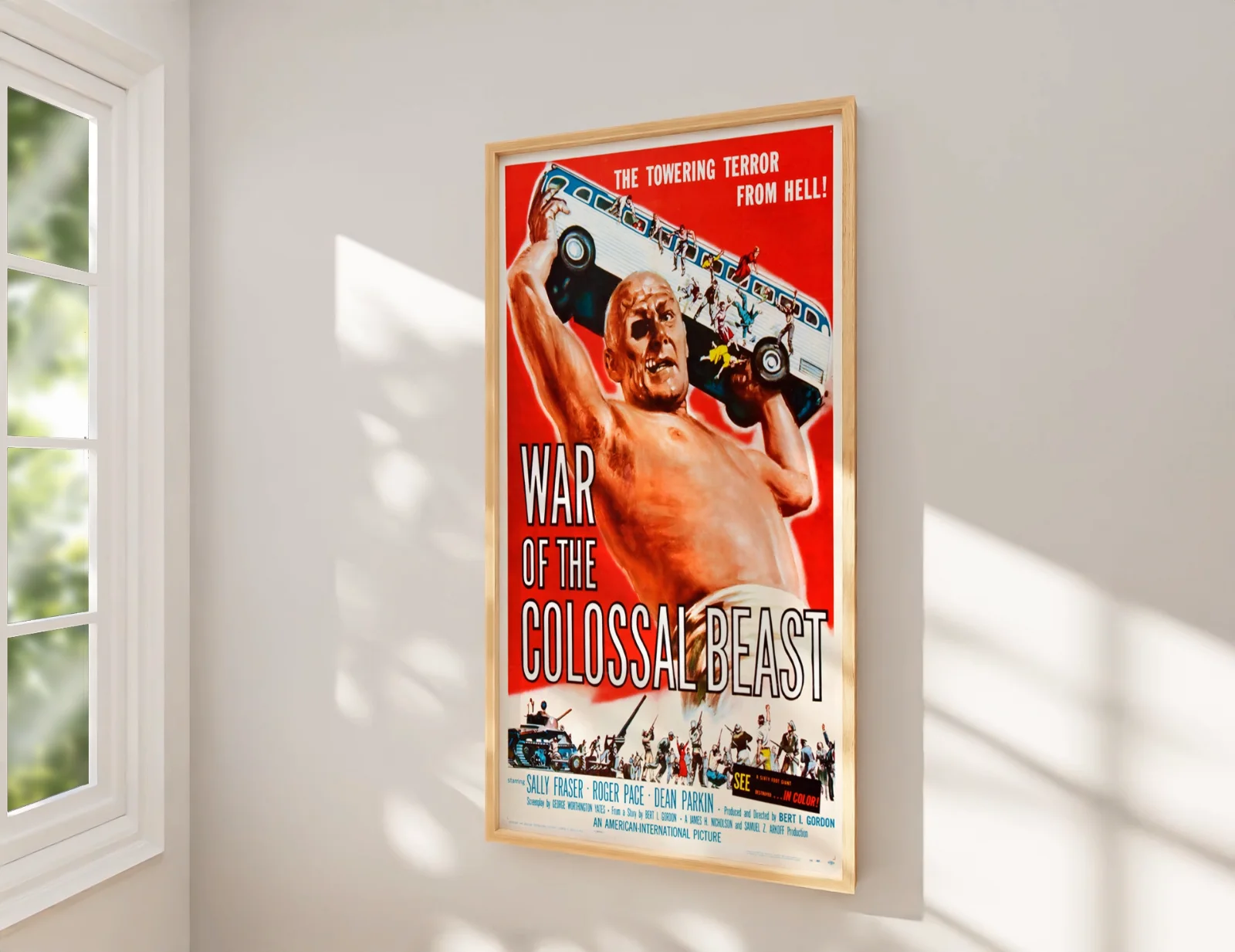 War of the Colossal Beast - 1958 Sci-FI b-movie 27.2" x 41" US One Sheet, изображение 2