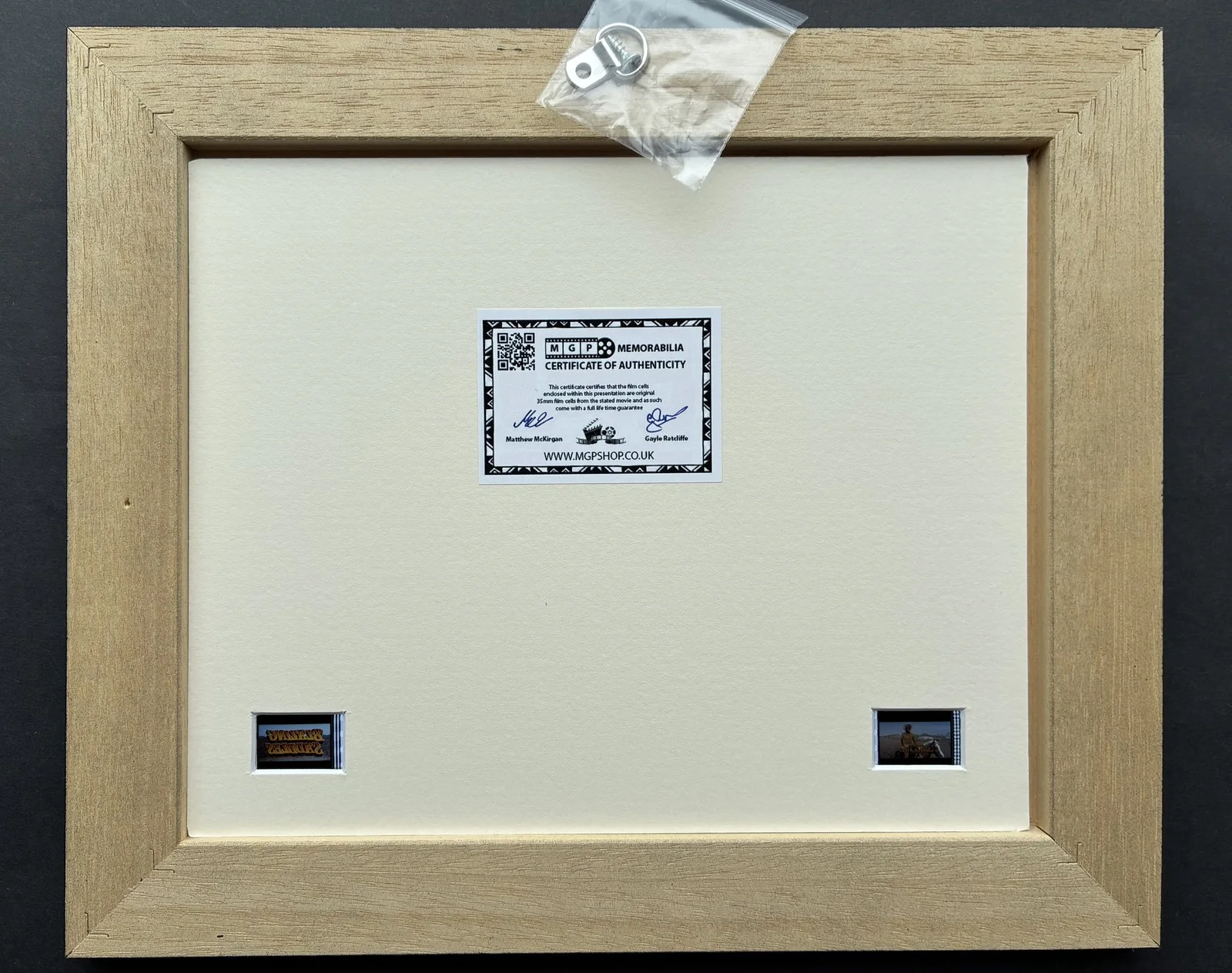 BLAZING SADDLES Original 35mm Film Cells set in Quality Wood Frame + COA, изображение 3