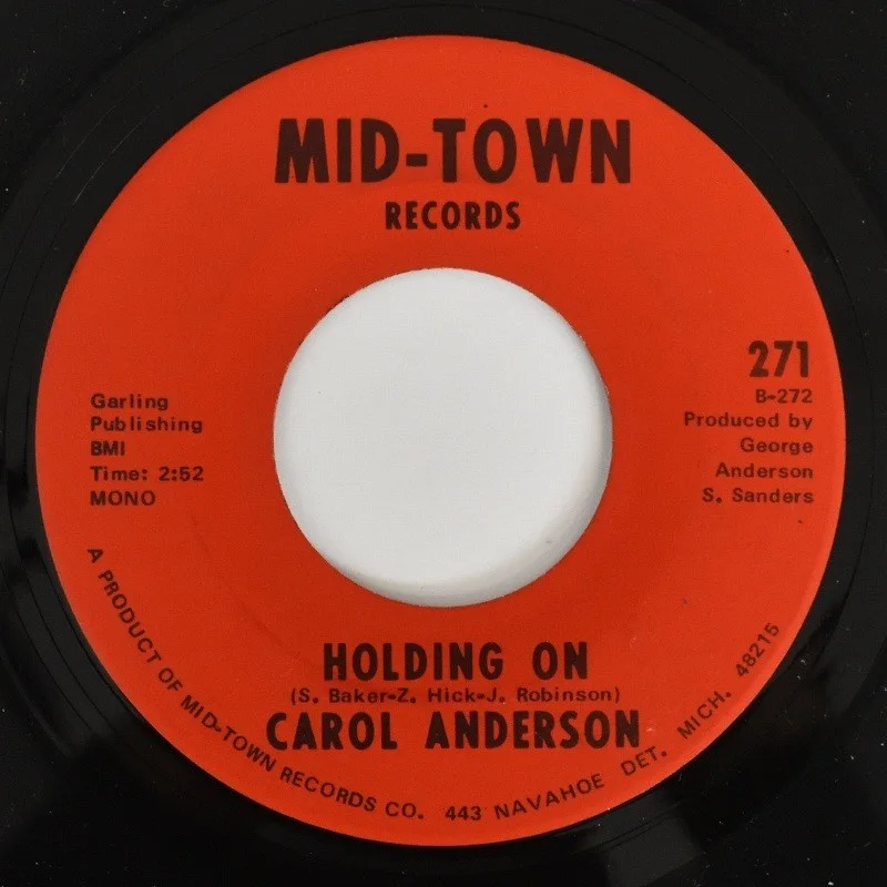 Carol Anderson - You Boy / Holding On [7-inch], изображение 2