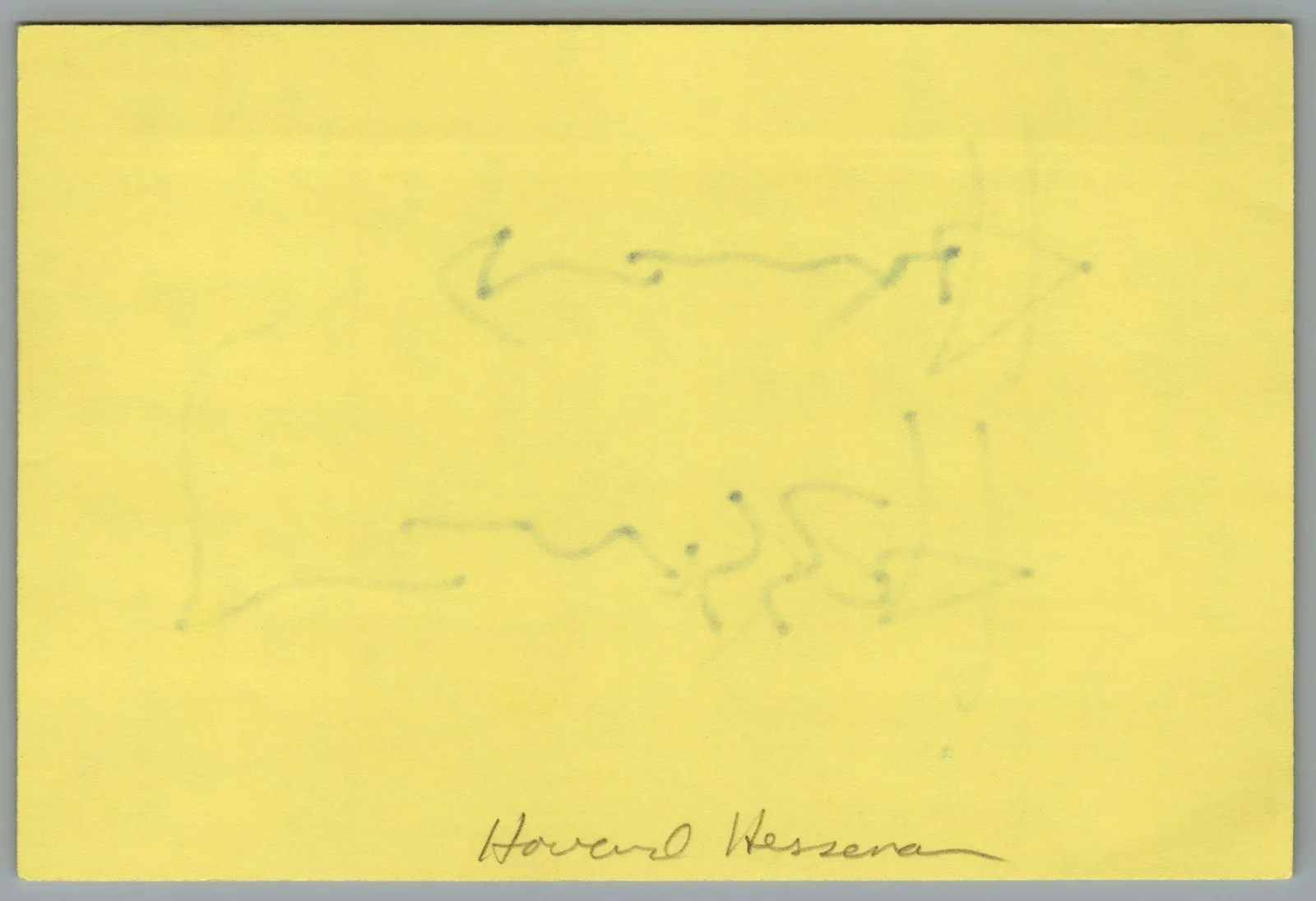 Howard Hesseman — Howard Hesseman Signed 4x6 Index Card WKRP In Cincinnati Autographed, изображение 2
