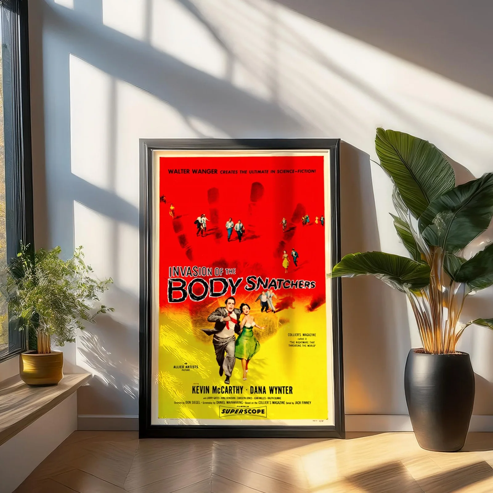 Invasion of the Body Snatchers - 1956 Sci-FI Restored 27.2" x 41" US One Sheet, изображение 3