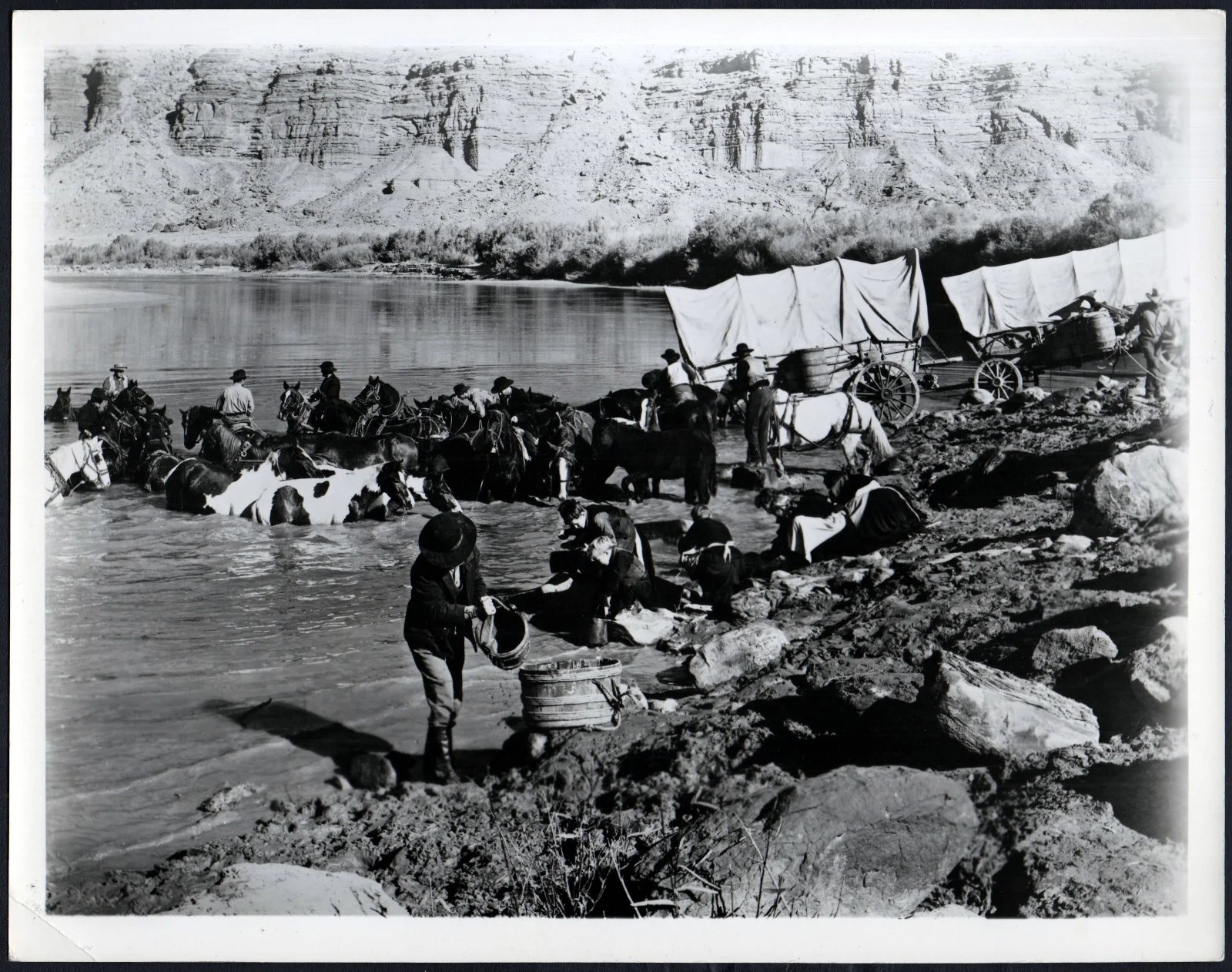 WAGON MASTER 1950 John Ford, wagon train 3 10x8 STILLS, image 2