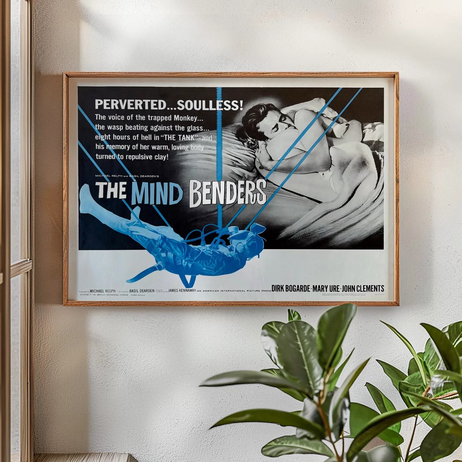 The Mind Benders - 1963 Sci-fi Thriller Restored 30" x 40" UK Quad Poster, image 2