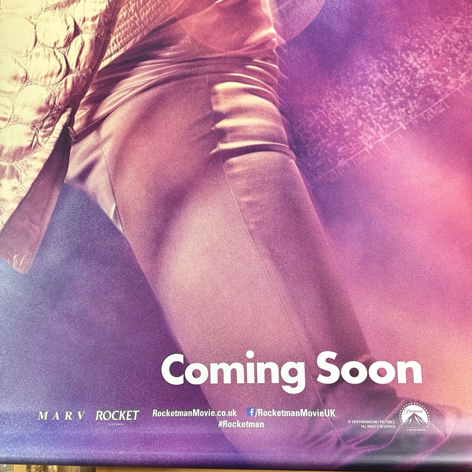 Rocket Man Coming Soon Movie Cinema Banner Poster Vinyl 90” X 5ft, изображение 4