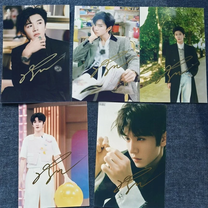 New Chen Zheyuan Autographed Signed Photos Card, image 2