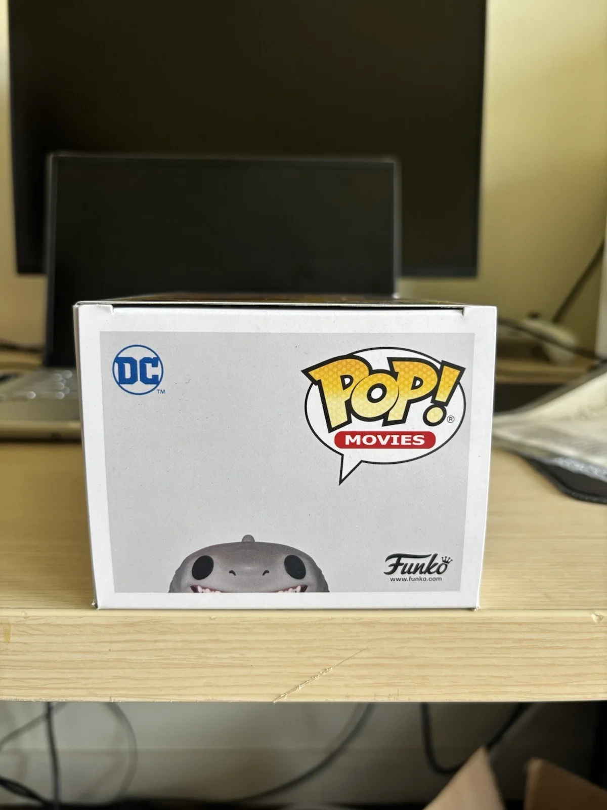 STEVE AGEE — STEVE AGEE SIGNED THE SUICIDE SQUAD FUNKO POP #1114 AUTOGRAPH KING SHARK COA, изображение 5
