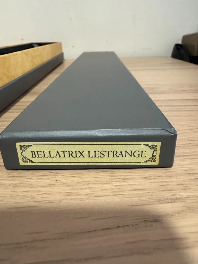 BELLATRIX LESTRANGE Offical Harry Potter Wand Replica Wizarding World 2023, image 4