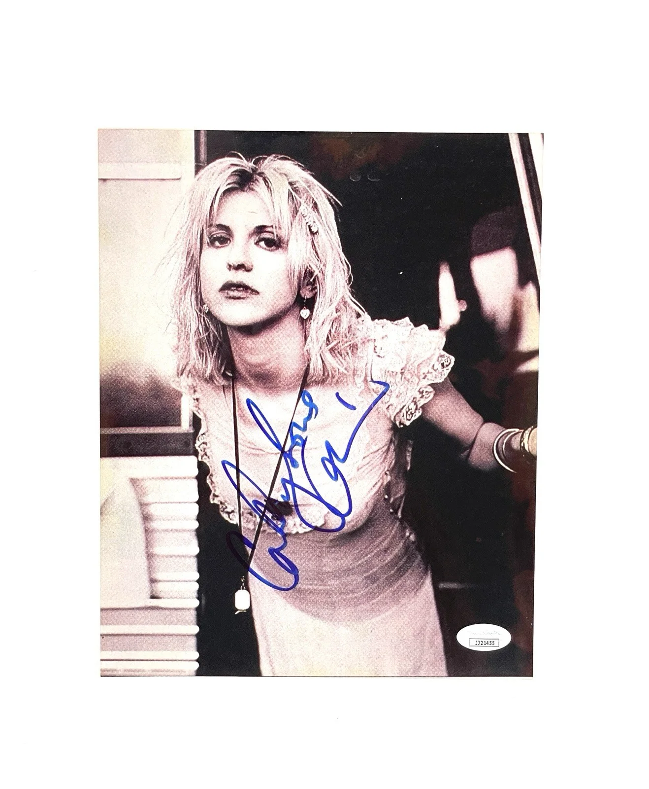 Courtney Love of Hole Rare Signed Autographed 8x10 Photo JSA Certified 🎤🎸, изображение 2