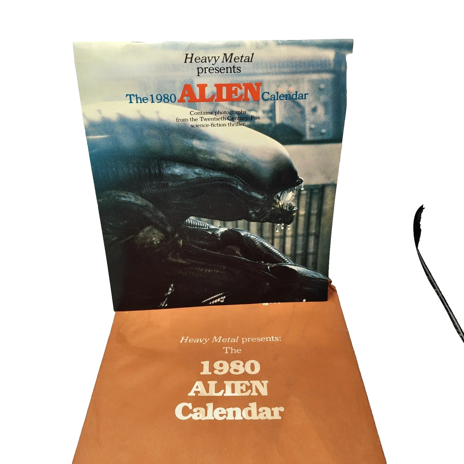 Heavy Metal Presents The Alien Calendar 1980 w Cover Vintage Movie Alien Aliens, изображение 2