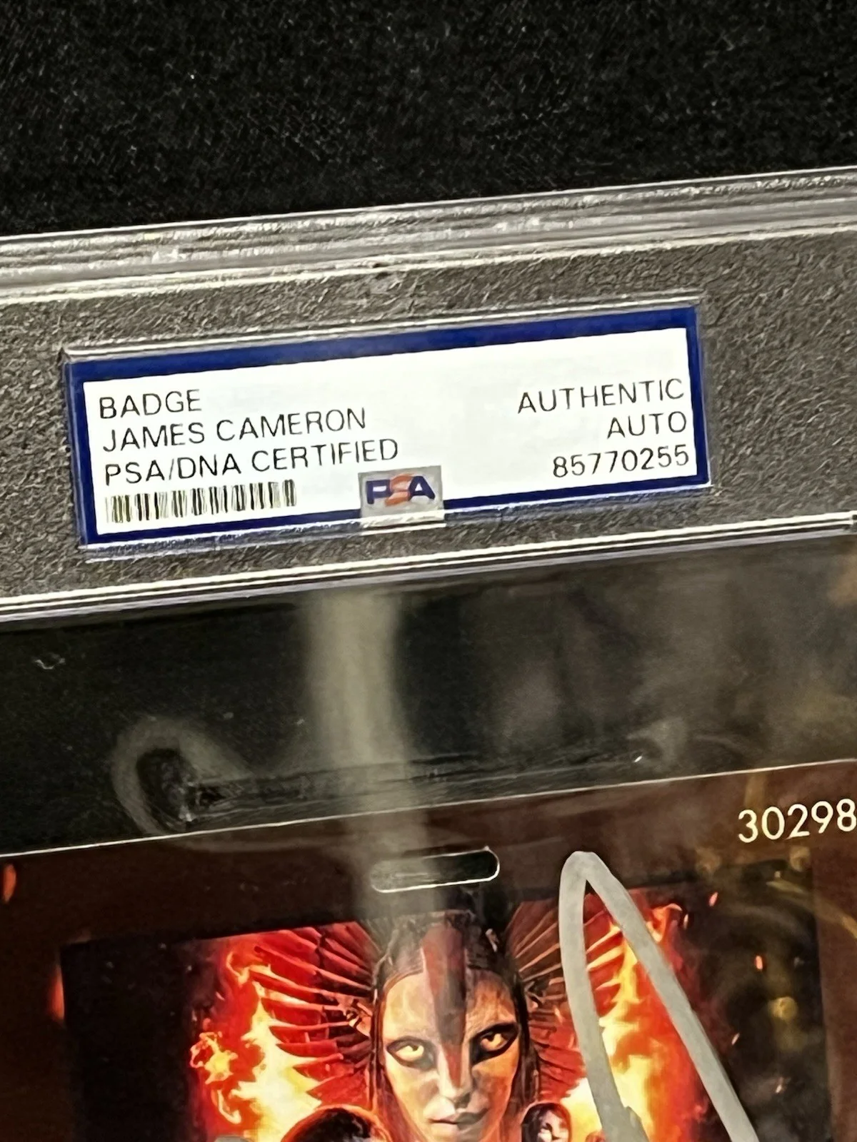 James Cameron — James Cameron Producer Signed Autograph Avatar Pass PSA/DNA Slabbed, изображение 2