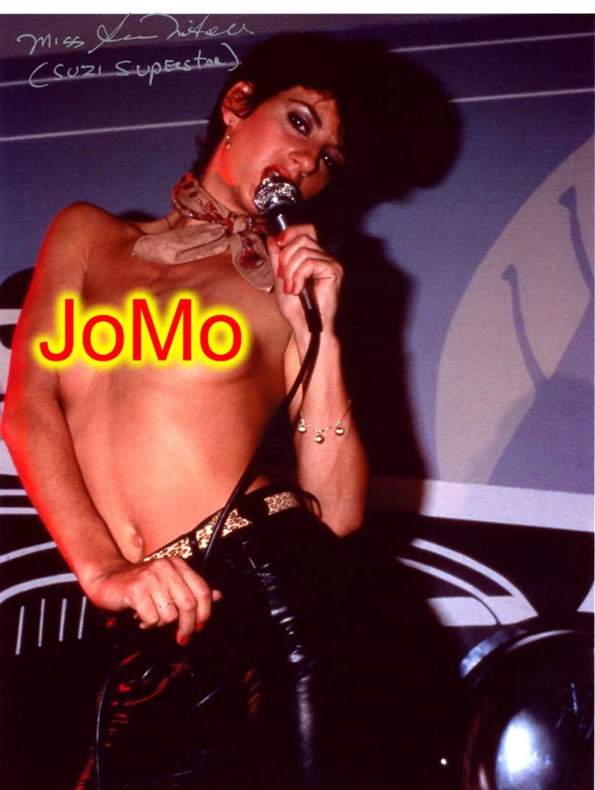 Miss Sharon Mitchell — Miss Sharon Mitchell ( Adult Film Star ) 8.5 X 11 Autograph Photo #4