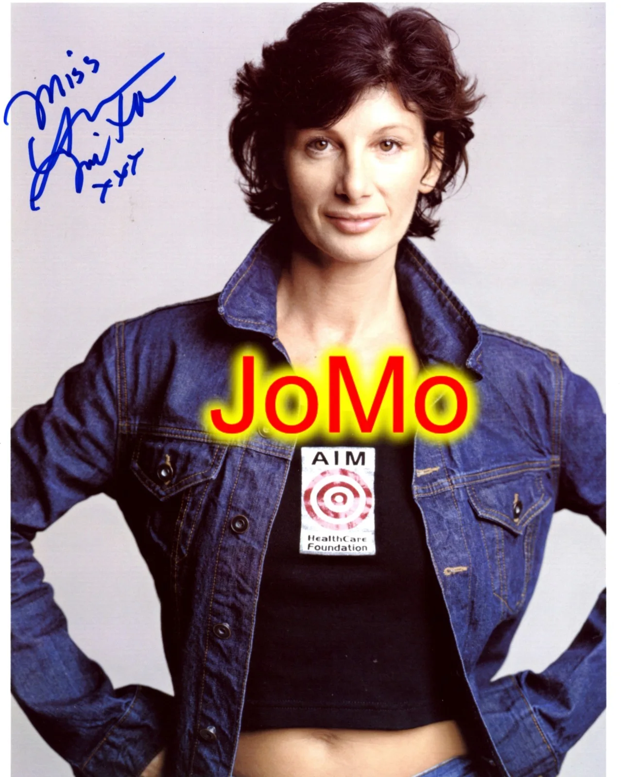 Miss Sharon Mitchell — Miss Sharon Mitchell ( Classic Adult Film Star ) 8.5 X 11 Autograph Photo #2