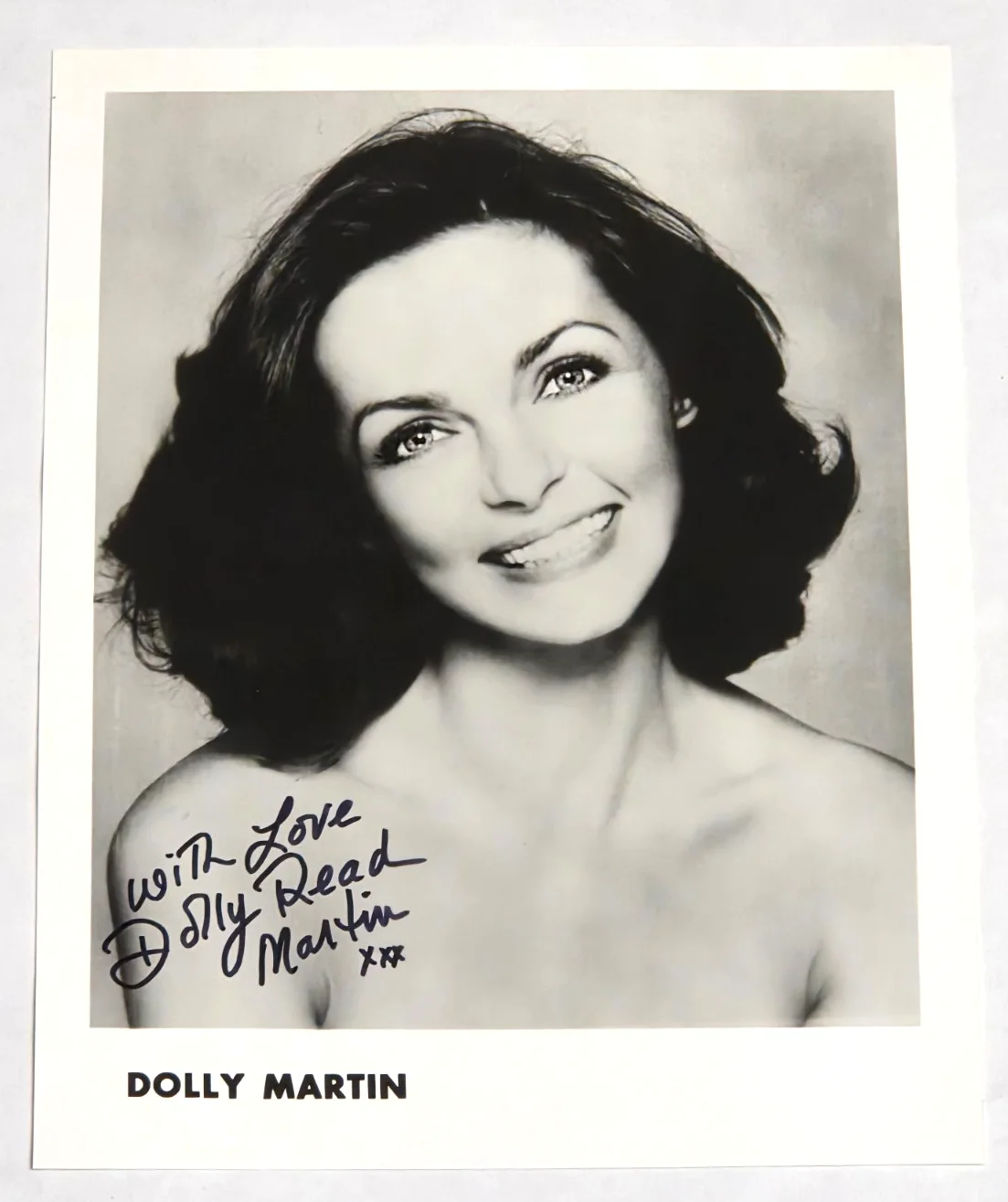 DOLLY READ — DOLLY READ SIGNED AUTOGRAPHED 8x10 Photo PLAYMATE COA