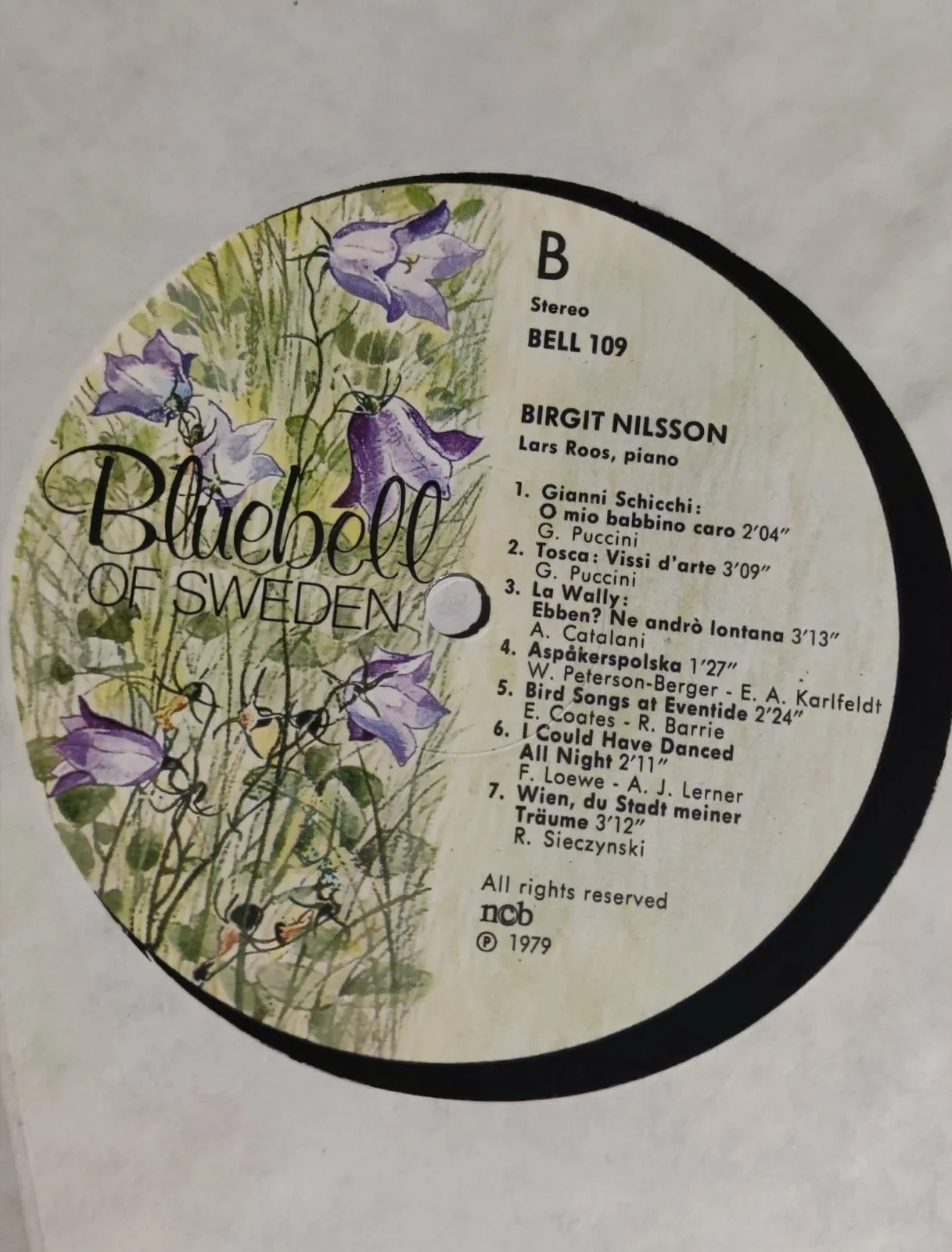 Signed Birgit Nilsson LP – Beautiful Condition – Opera Legend Autograph, изображение 2