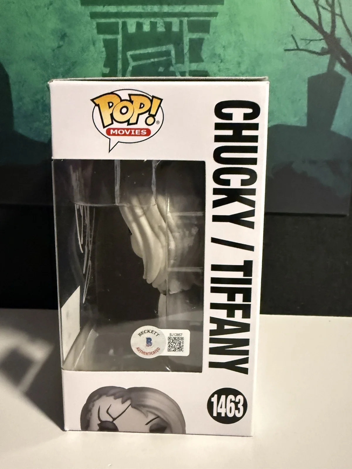 Jennifer Tilly — Jennifer Tilly signed Chucky Tiffany Scare Fair Funko Pop autograph Beckett BAS, image 2
