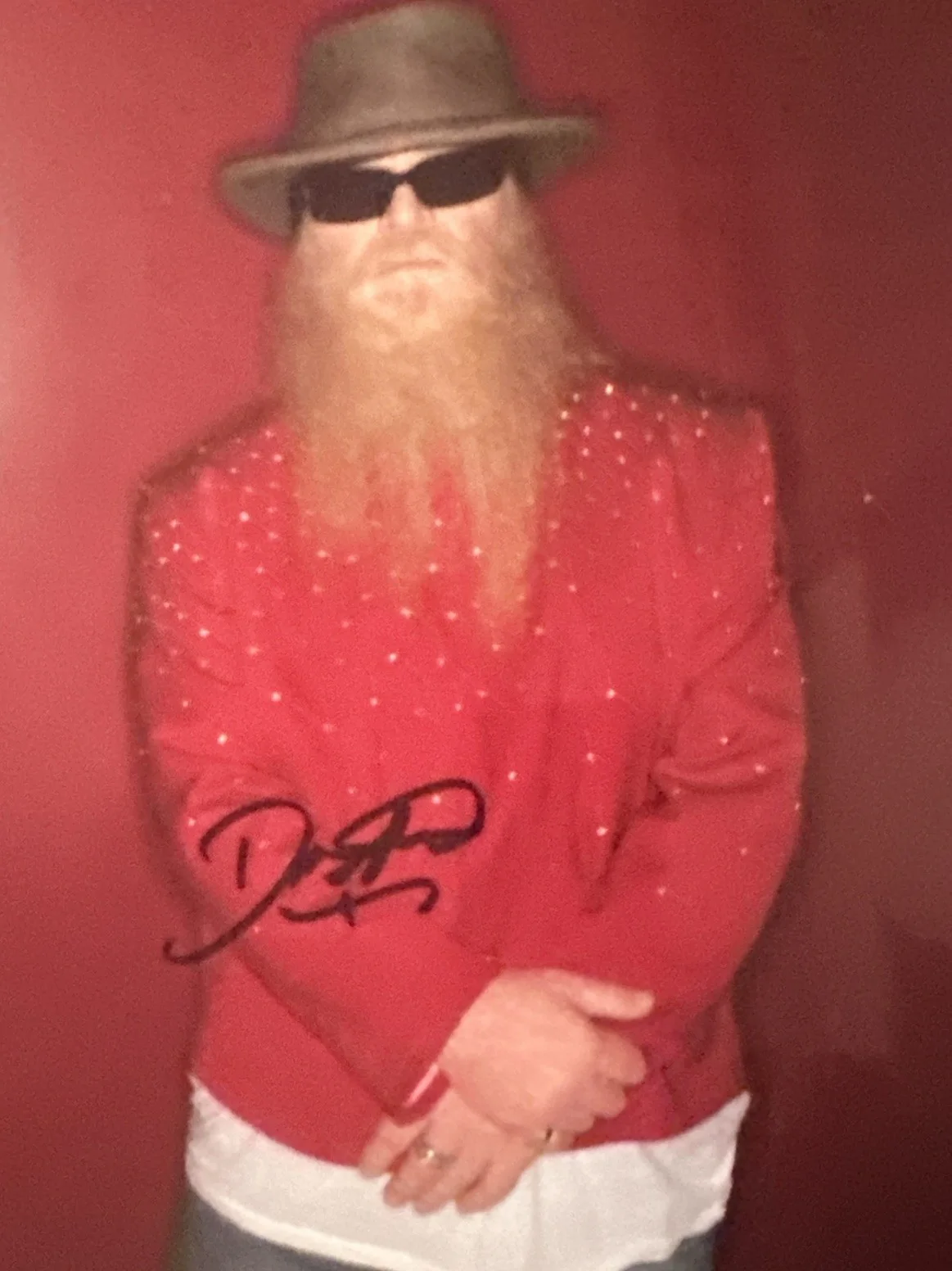 ZZ Top Autographed Signed 8 X 10 Photo COA - Dusty Hill, изображение 2