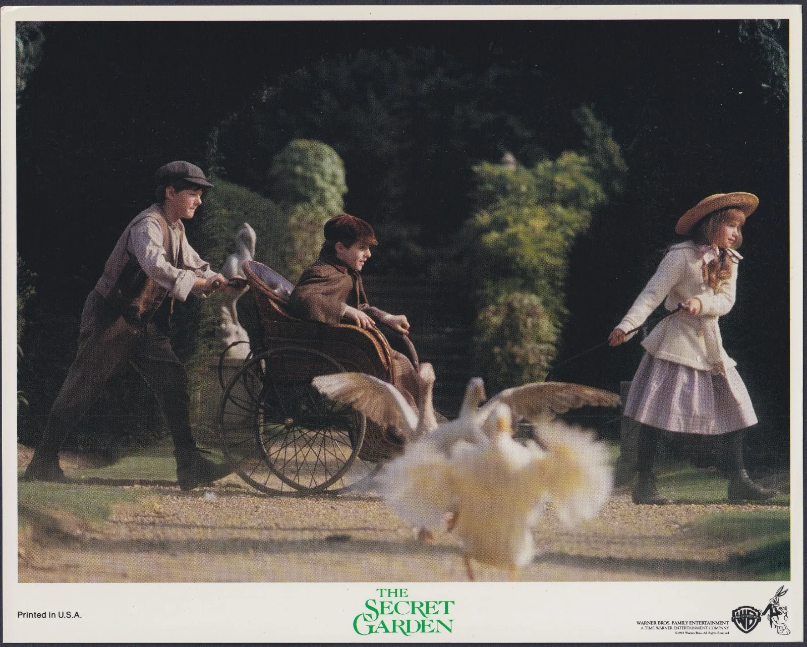 The Secret Garden 8x Original UK FOH Lobby Cards Maggie Smith Heydon Prowse 1993, изображение 2