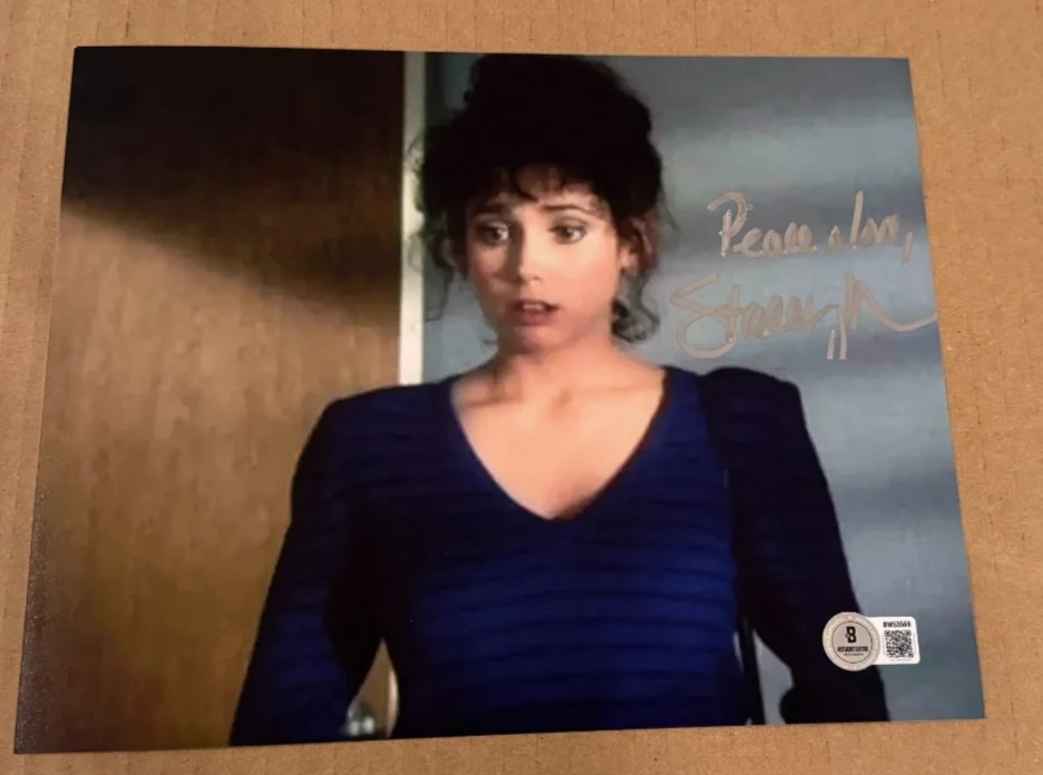 STACEY NELKIN — STACEY NELKIN SIGNED HALLOWEEN III 8X10 PHOTO BECKETT COA HAND SIGNED #5