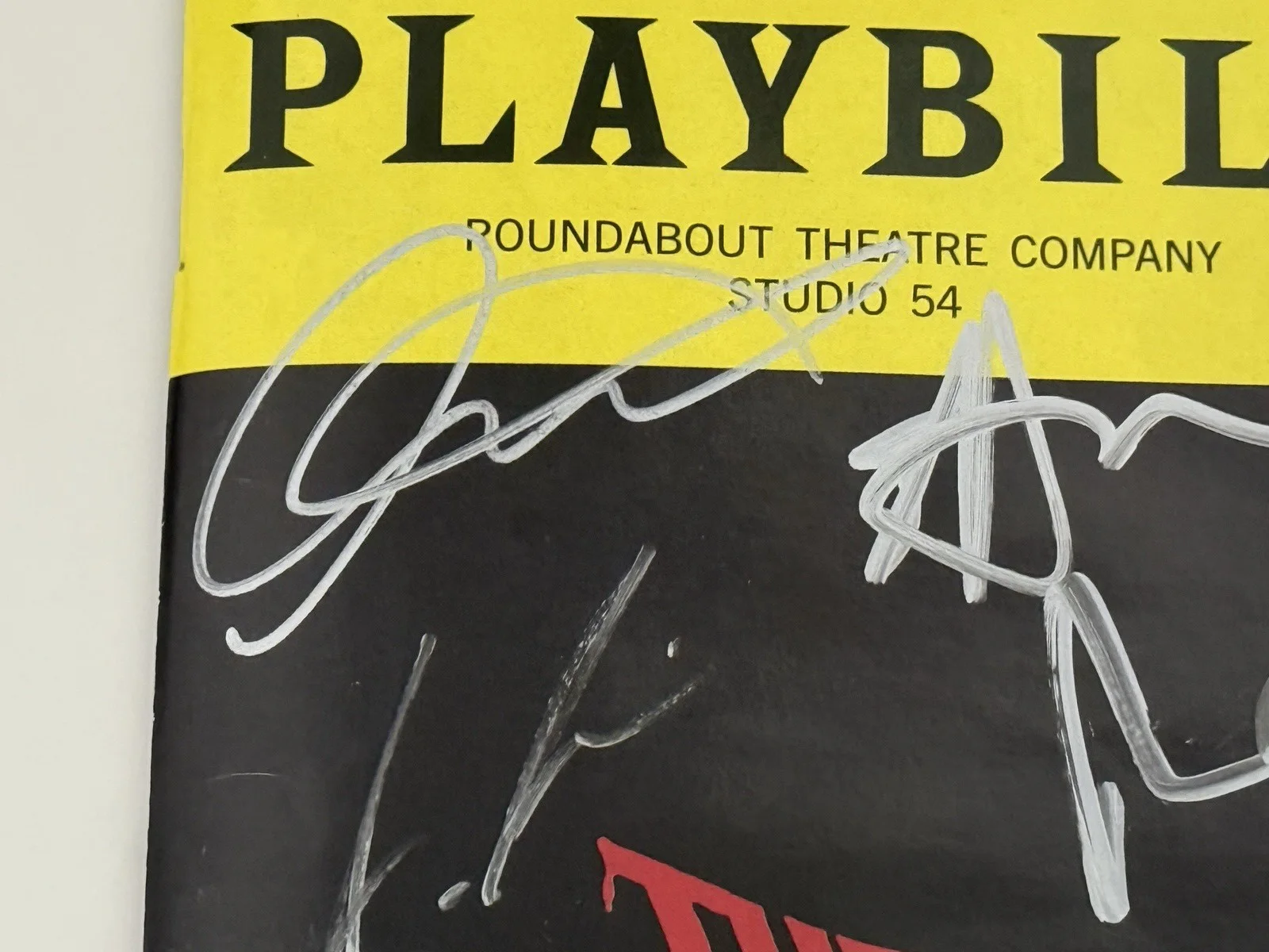 Luke Evans, Stephanie Hsu, Josh Rivera — The Rocky Horror Picture Show Broadway Signed Playbill Luke Evans Stephanie Hsu, image 3