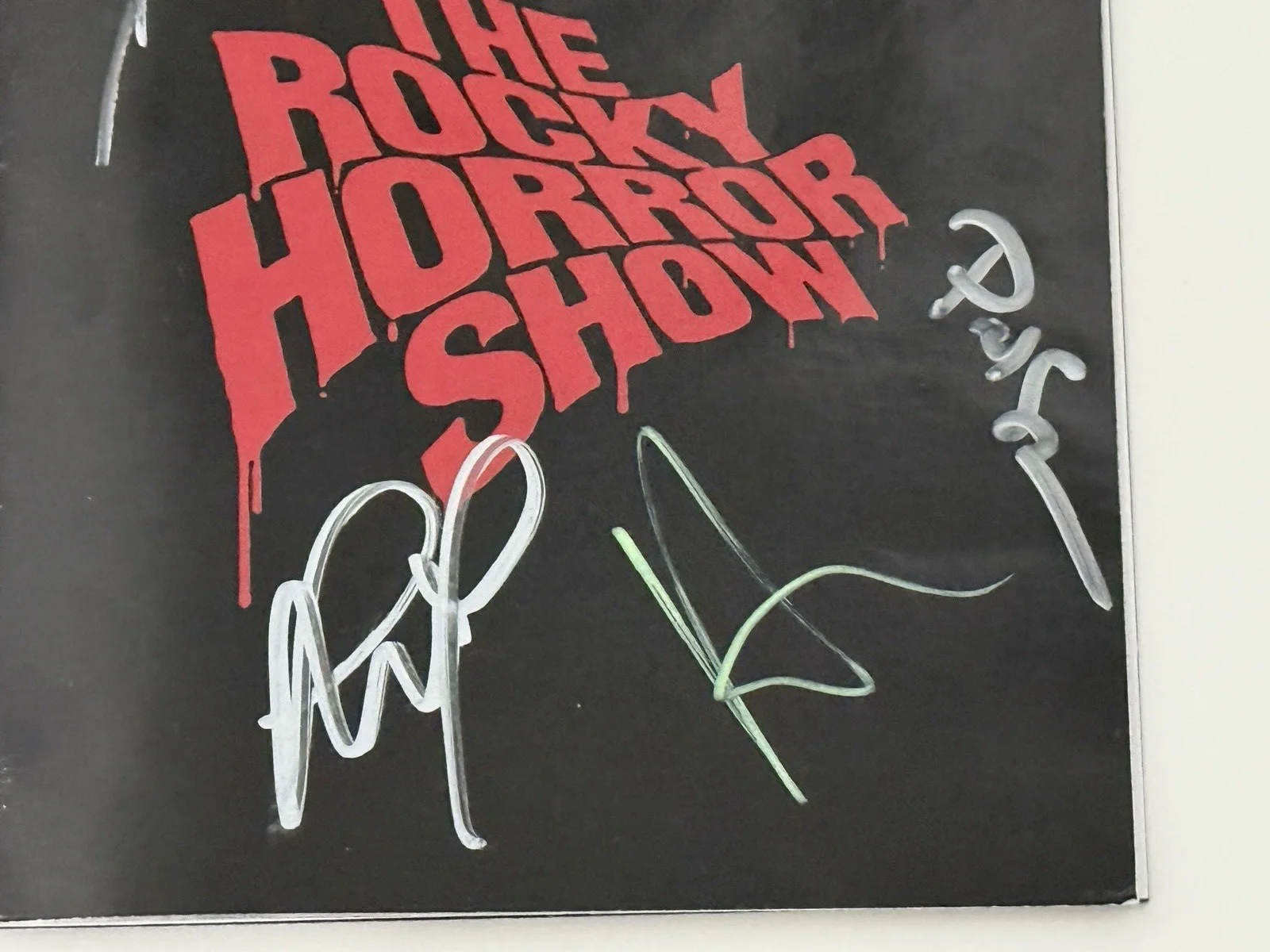 Luke Evans, Stephanie Hsu, Josh Rivera — The Rocky Horror Picture Show Broadway Signed Playbill Luke Evans Stephanie Hsu, image 5