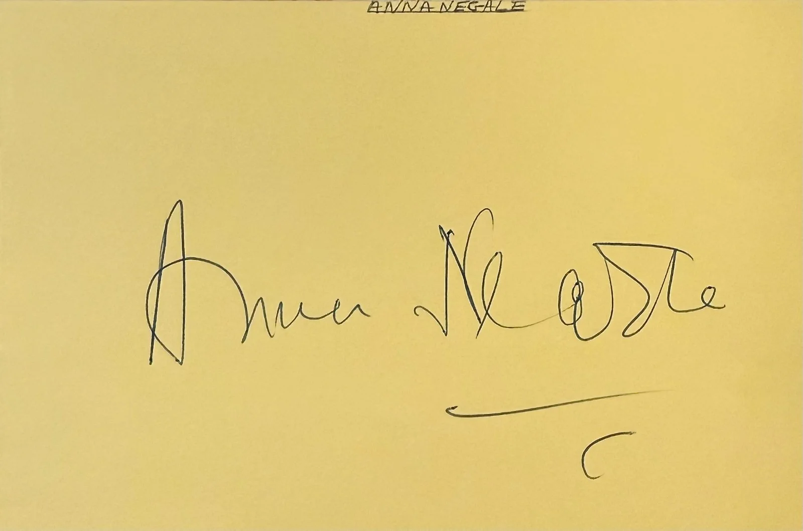 Anna Neagle — ANNA NEAGLE Autograph SIGNED 4" x 6" ALBUM PAGE ODETTE DERBY DAY, изображение 3
