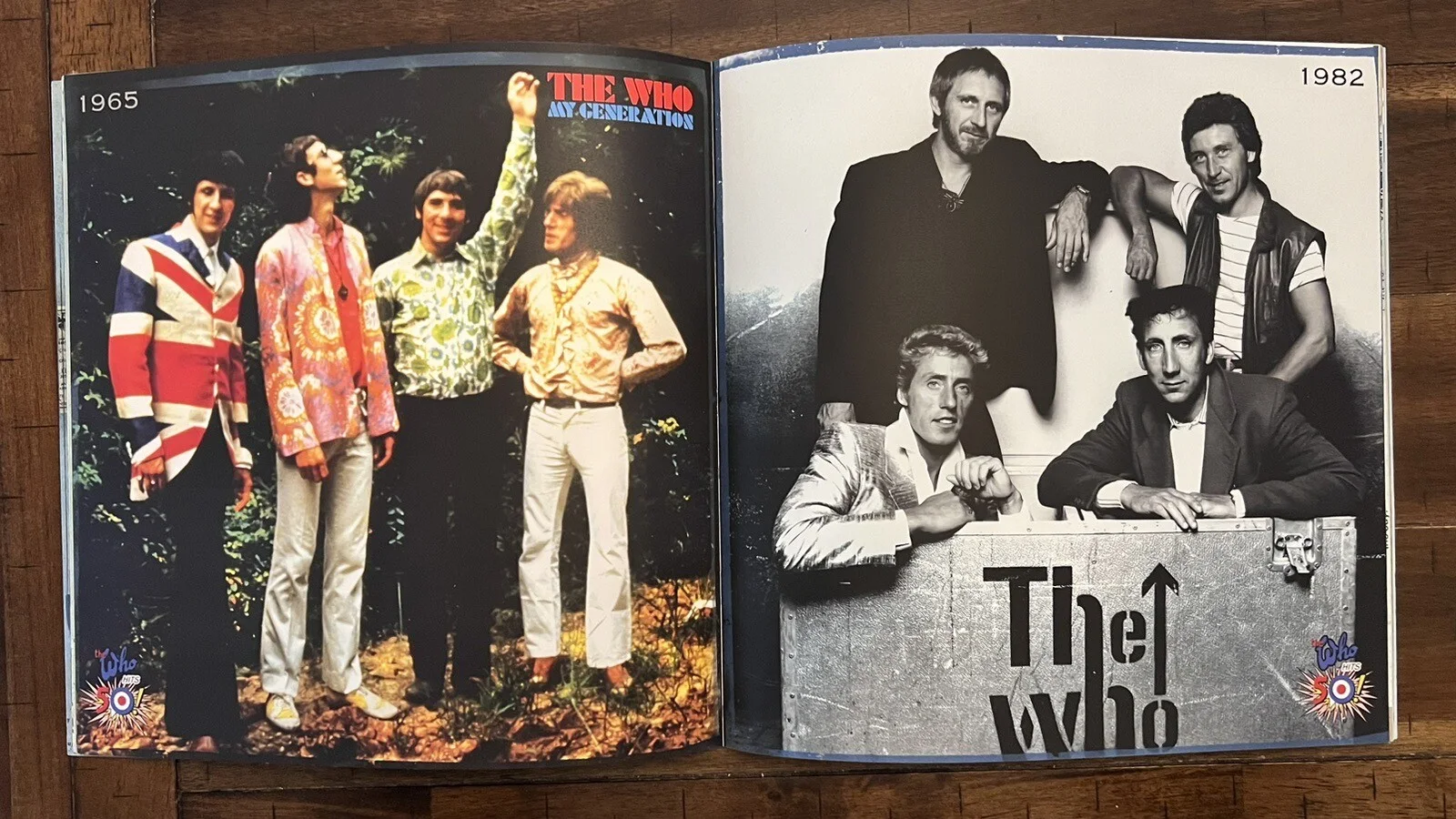 Pete Townshend Signed The Who Hits 50! Official Tour Program W ACOA LOA & Proof, изображение 5