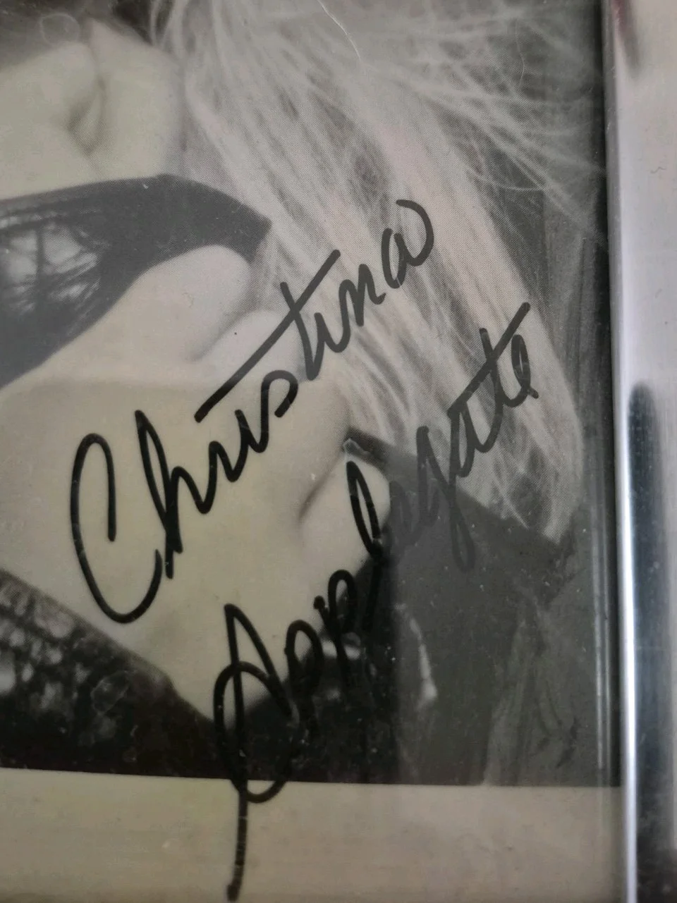 Christina Applegate Autographed photo Framed, image 2