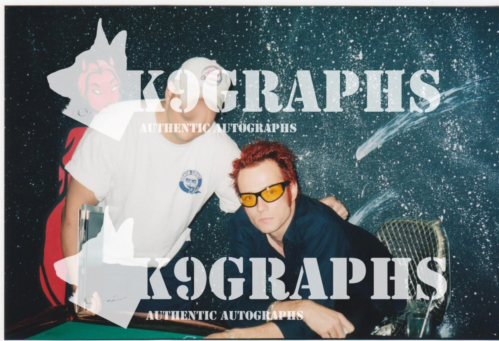 Scott Weiland Dean Robert Eric SIGNED Stone Temple Pilots STP 12x12 Flat w ACOA, image 3