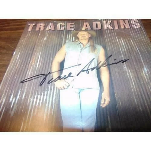 Trace Adkins 8x11 autographed Real Signed press promo photo wrangler ad, image 2