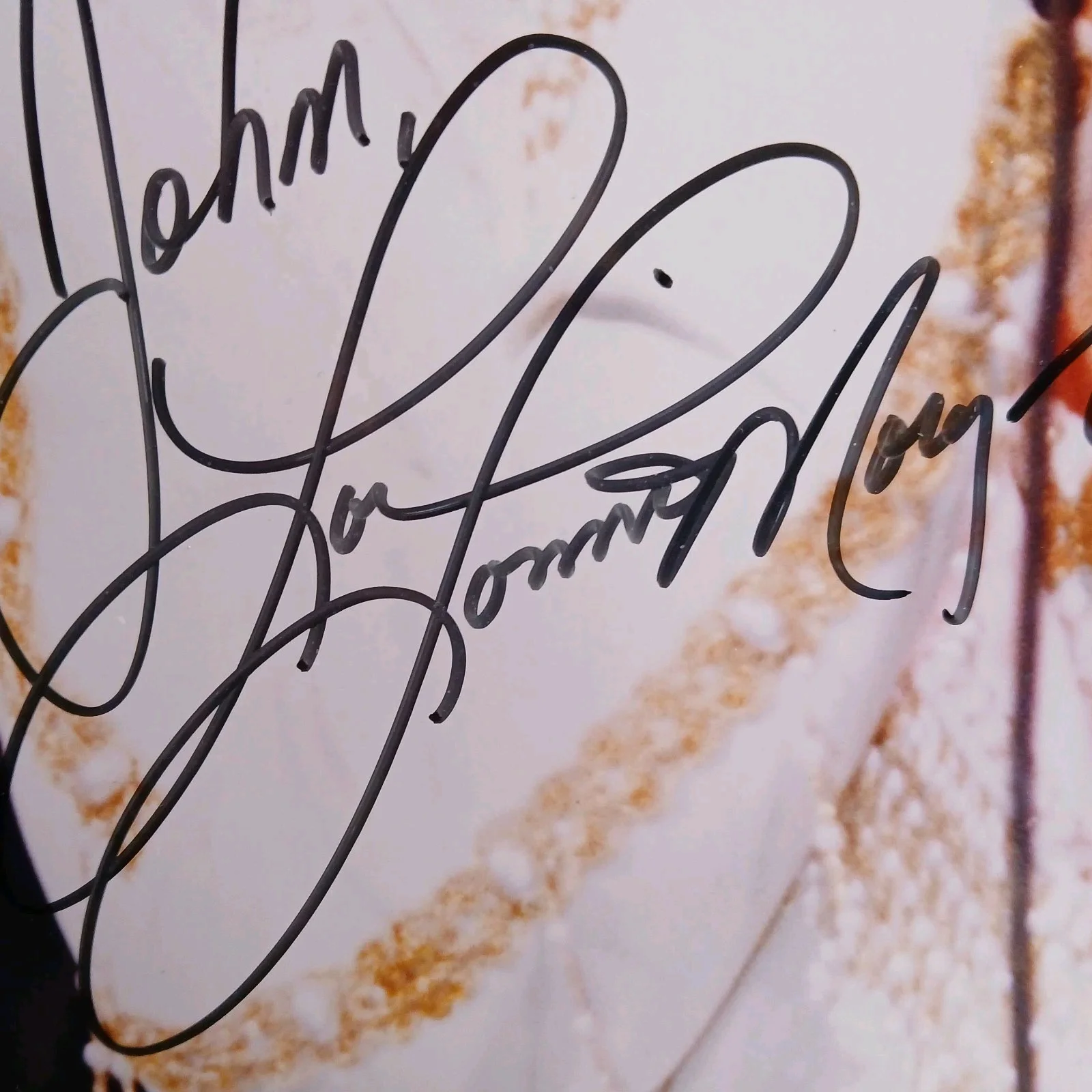 lorrie morgan signed photo 96 war paint shakin' things up singer country music, изображение 3